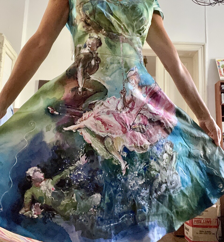 Kleid: “Die Schaukel” Kleid "Die Schaukel" 1